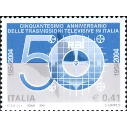 50. Jahrestag des italienischen Fernsehens