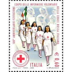 100. Jahrestag der Gründung des freiwilligen Krankenpflegekorps des Italienischen Roten Kreuzes