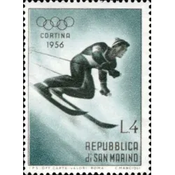 VII giochi olimpici invernali, a Cortina d'Ampezzo