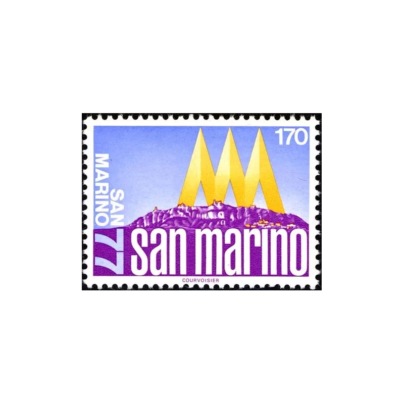 San marino philatelic event 1977