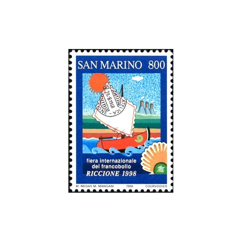 50th international fair of the hedgehog stamp