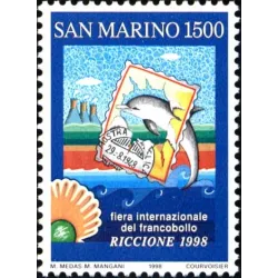 50th international fair of the hedgehog stamp