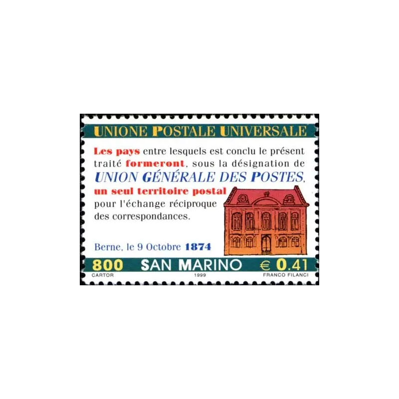 125th anniversary of the universal postal union