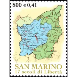 1700. Jahrestag der Gründung der Republik San marino