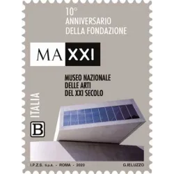 10º anniversario della fondazione del museo nazionale delle arti del XXI secolo