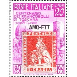 Centenary of the first postage stamps of the Grand Duchy of Tuscany