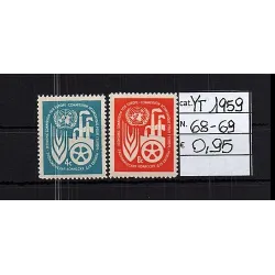 1959 stamp catalog 68-69