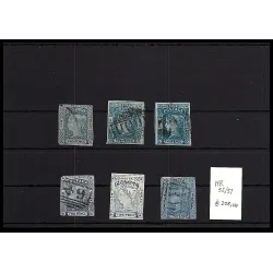 1851 stamp catalog 52/57