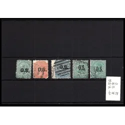 1876 catálogo de sellos 37-58
