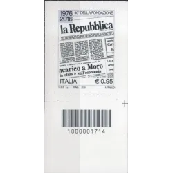 40º anniversario della fondazione del quotidiano "la Repubblica"