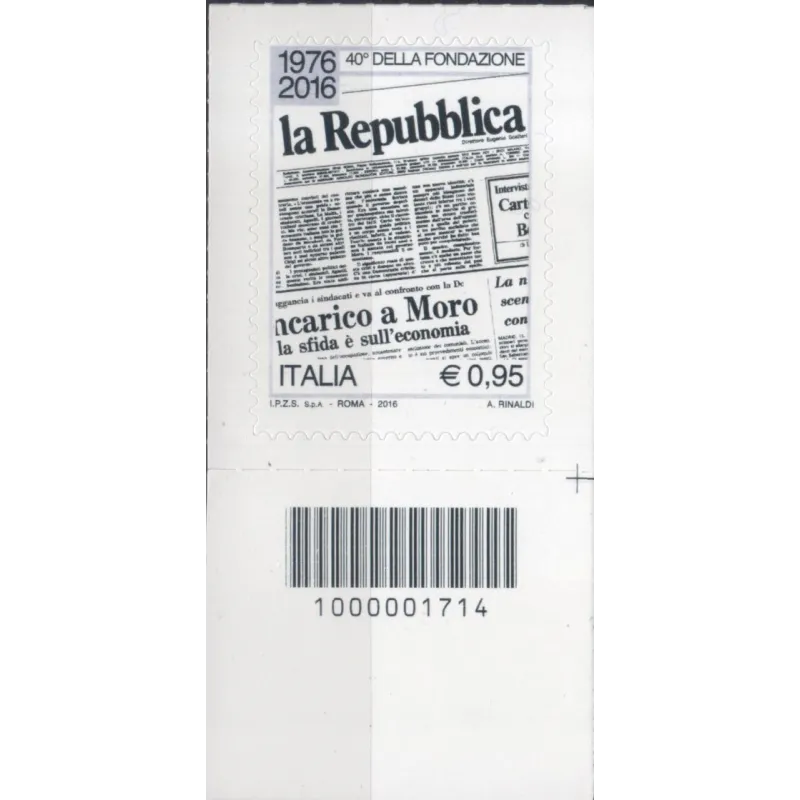 40º anniversario della fondazione del quotidiano "la Repubblica"