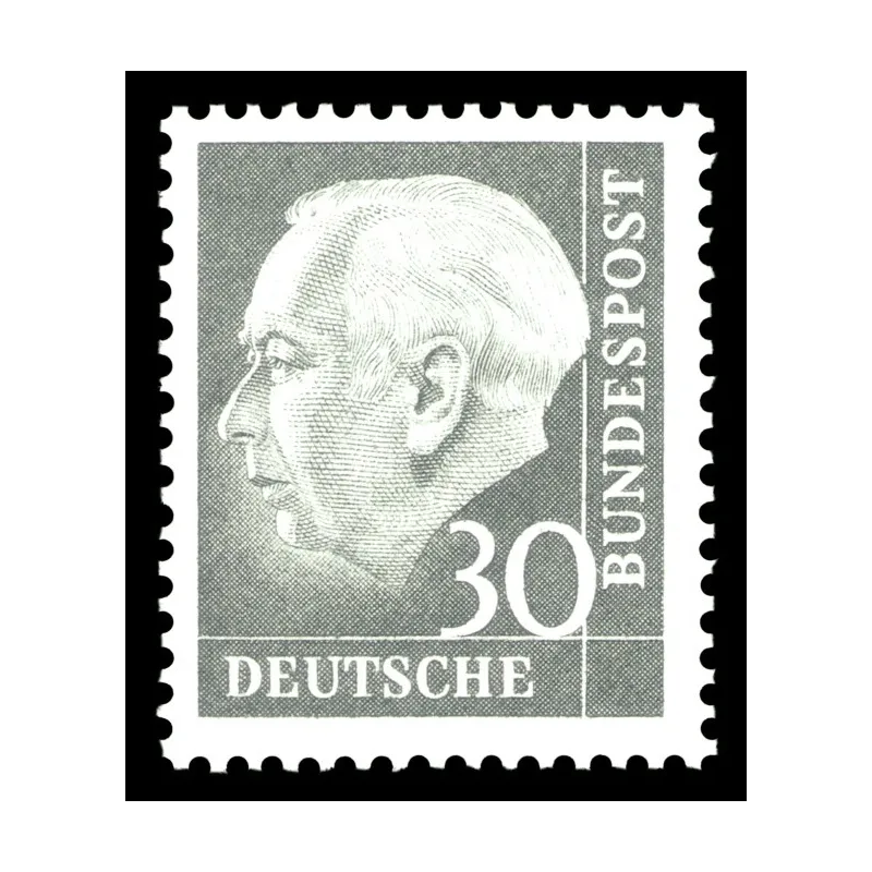 Effige of President Theodor Heuss