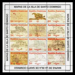Maps of Santo Domingo Island