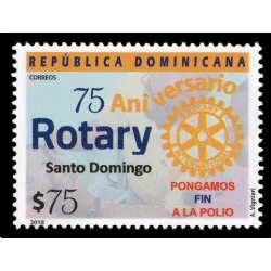 75° anniversario del Rotary Club Santo Domingo