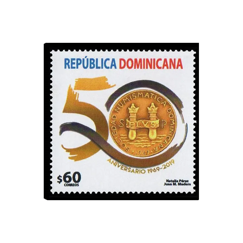 50 aniversario de la Sociedad Numismática Dominicana