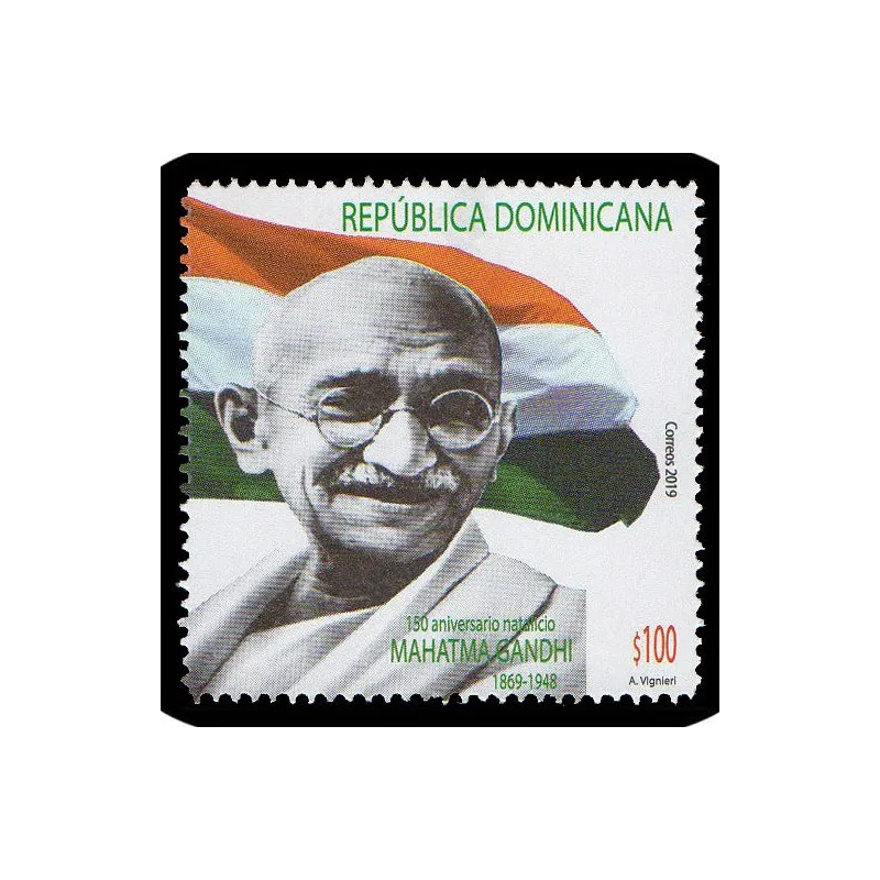 150 aniversario de nacimiento Mahatma Ghandi