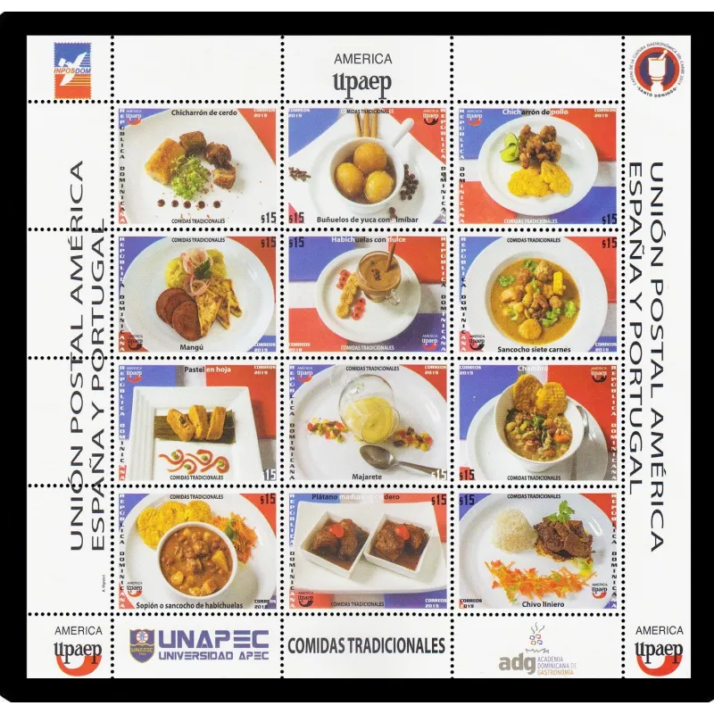 Unione postale UPAEP - Cibo tradizionale