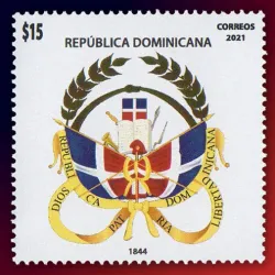 Evoluzione dello stemma dominicano 1844B