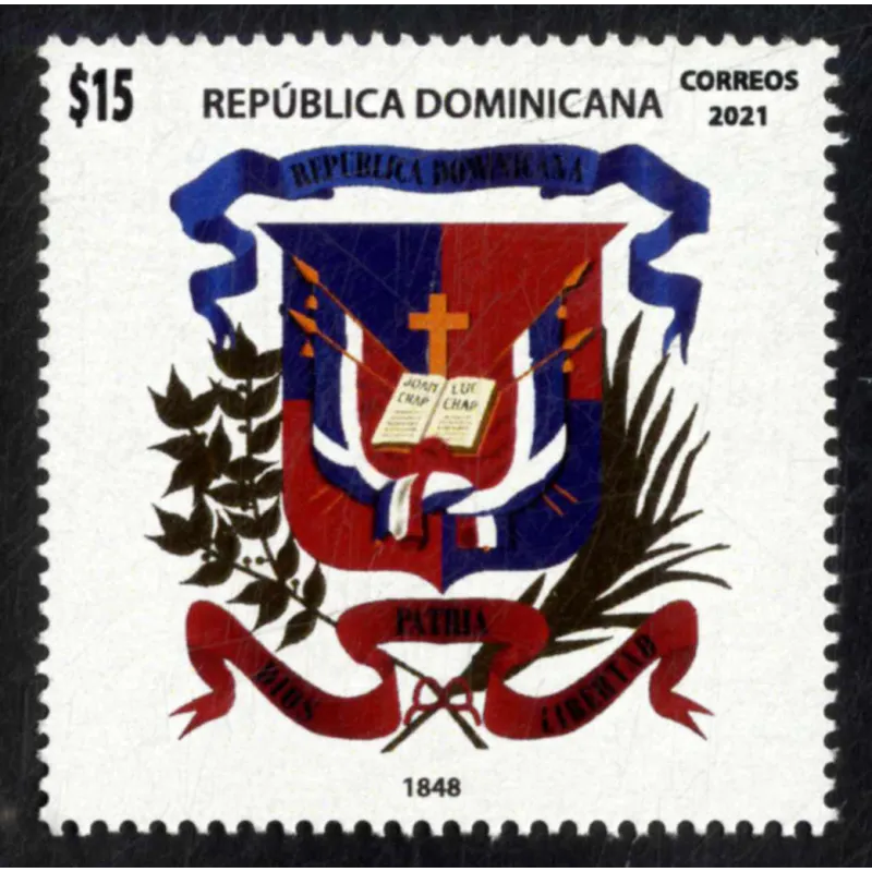 Evoluzione dello stemma dominicano 1848B