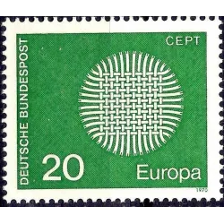 Europa (Europa)C.E.P.T.1970 - Flaming Sun