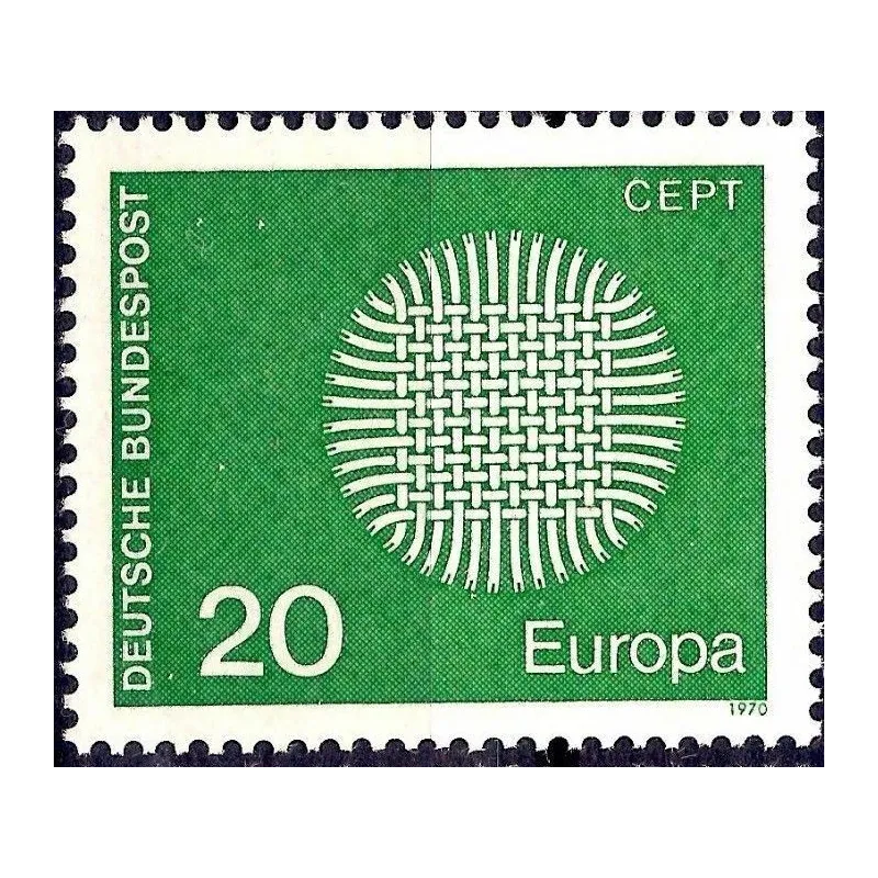 Europa (Europa)C.E.P.T.1970 - Flaming Sun