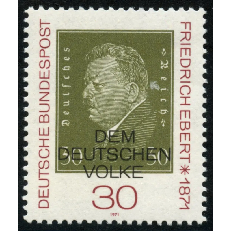 Friedrich Ebert (1871-1925), first president of the Empire