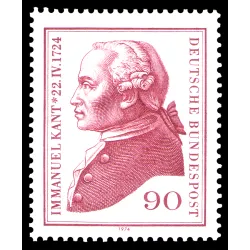 25e anniversaire de la naissance d'Immanuel Kant