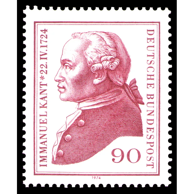 25o aniversario del nacimiento de Immanuel Kant