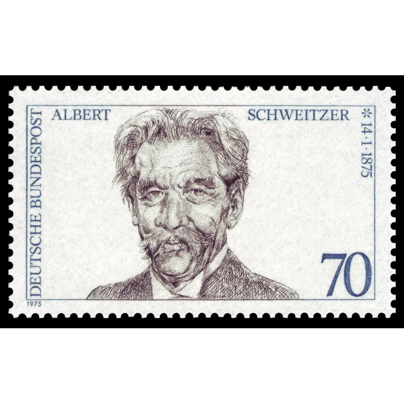Dr. Albert Schweitzer (1875-1965)