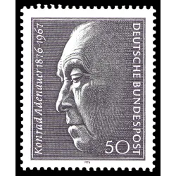 Centenario del nacimiento del Dr. Konrad Adenauer (1876-1967)