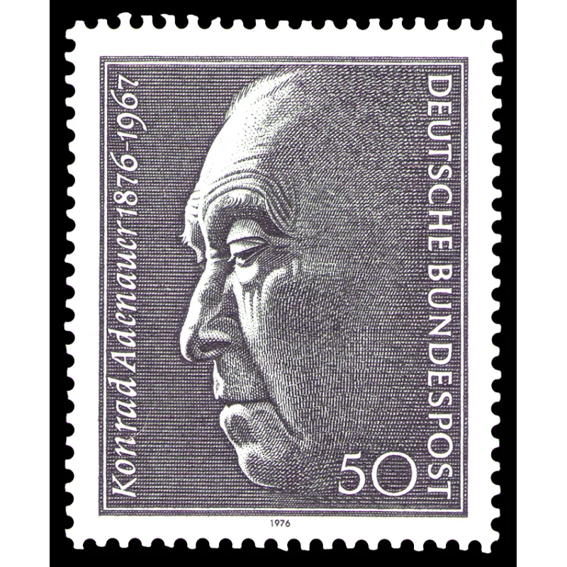 Centenario della nascita del dottor Konrad Adenauer (1876-1967)