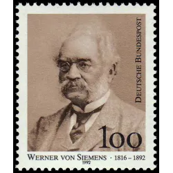 100. Todestag von Werner von Siemens