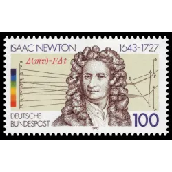 350° anniversaire de la naissance de Sir Isaac Newton (1643-1727)