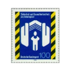 Emblem und Sicherheitsstreifen