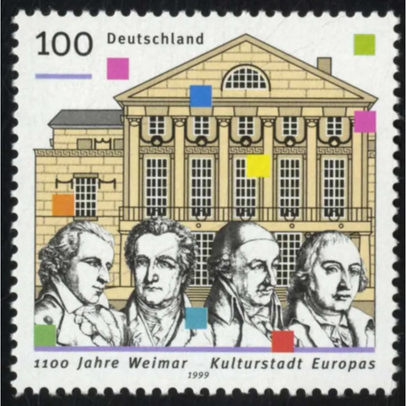 Schiller, Goethe, Wieland, Herder, National Theatre