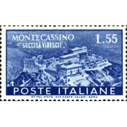 Wiederaufbau der Abtei Montecassino