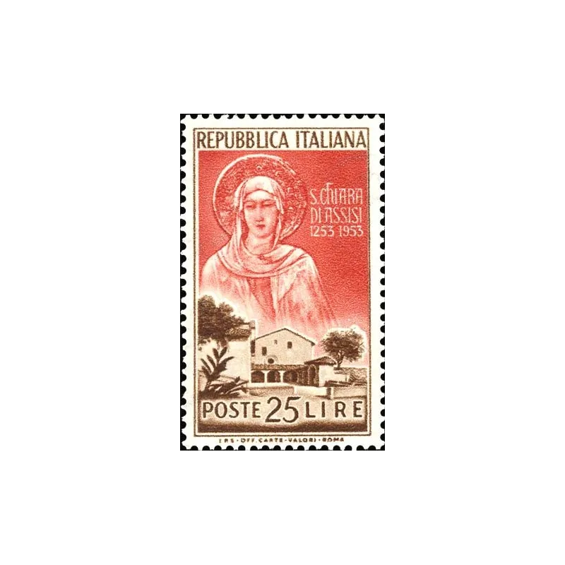 7. Jahrhundert des Todes der Heiligen Clare von Assisi