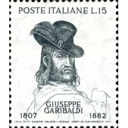 150. Geburtstag und 75. Todestag von Giuseppe Garibaldi