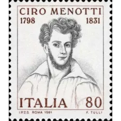 150 aniversario de la muerte de Ciro Menotti